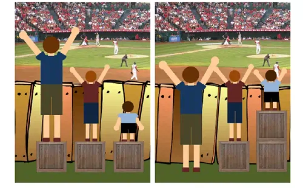 equality vs equity graphic